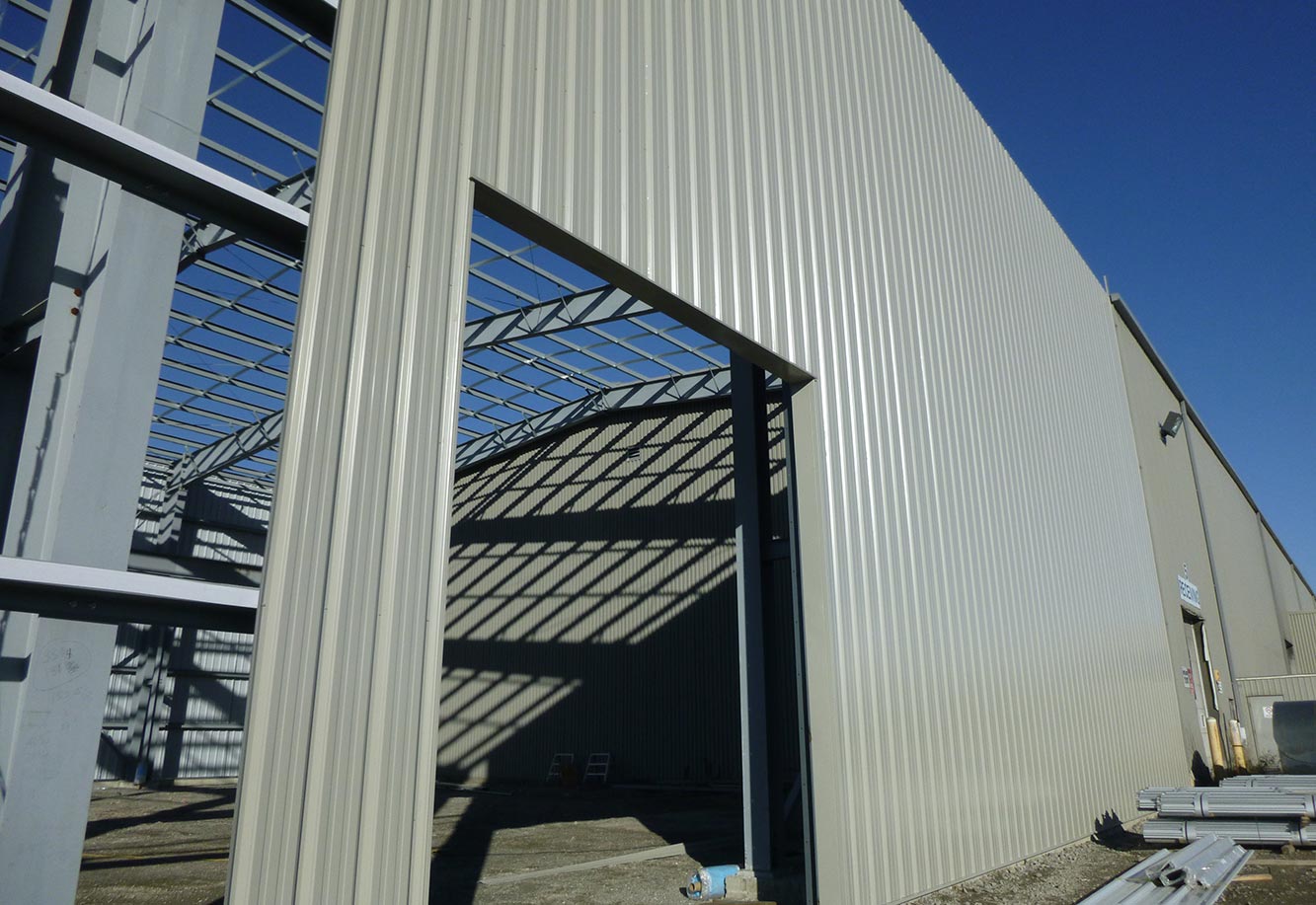 Nova Steel - Warehouse Addition Project Picture